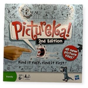 Pictures Board Game Hasbro 2nd Edition Family Game Age 6+